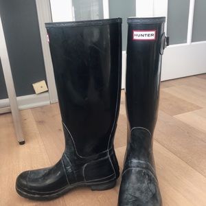 Black HUNTER boots